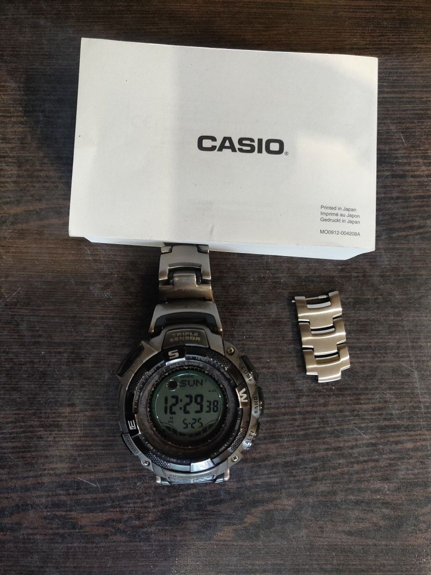 Продам наручные часы CASIO PRO TREK PRW-1500T-7VER
ЧАСЫ CASIO PRO