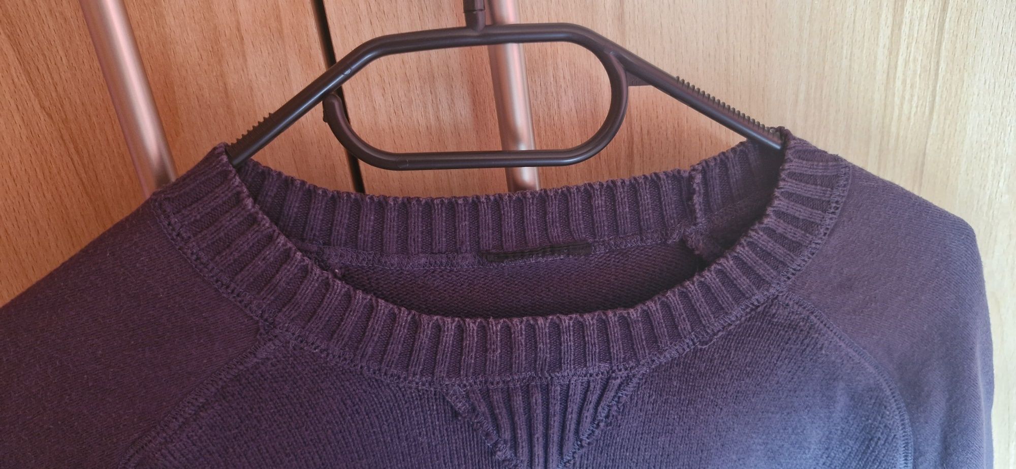 Bluza męska z nadrukiem i napisem granatowa