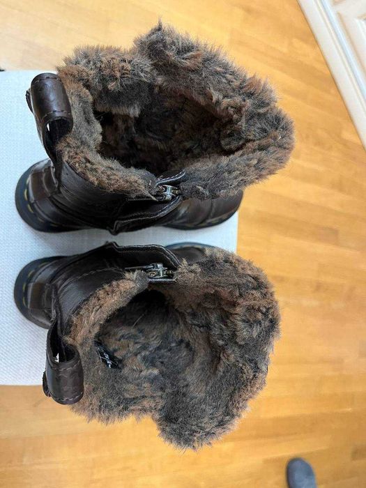 Dr Martens Womens Kristy Mid Faux Fur | жіночі зимові чоботи 36EU/5US