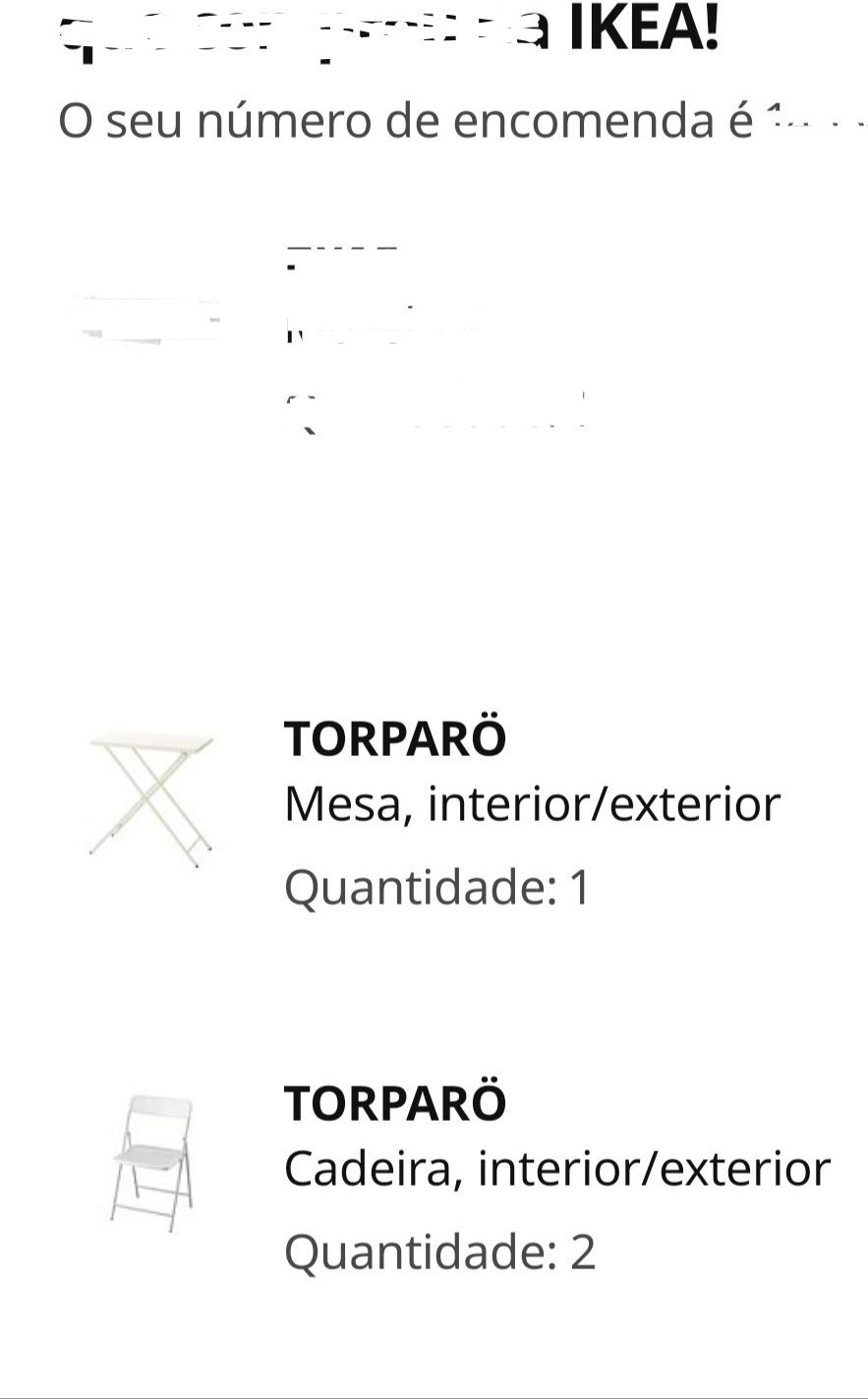 Vendo mesa com 2 cadeiras