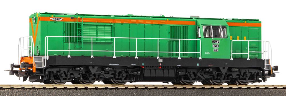 PIKO H0 (52308) - Lokomotywa Spalinowa manewrowa, Typ 411Da SM31, PKP.