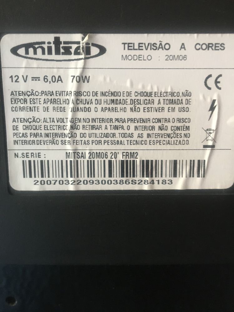 Tv Mitsai sem comando