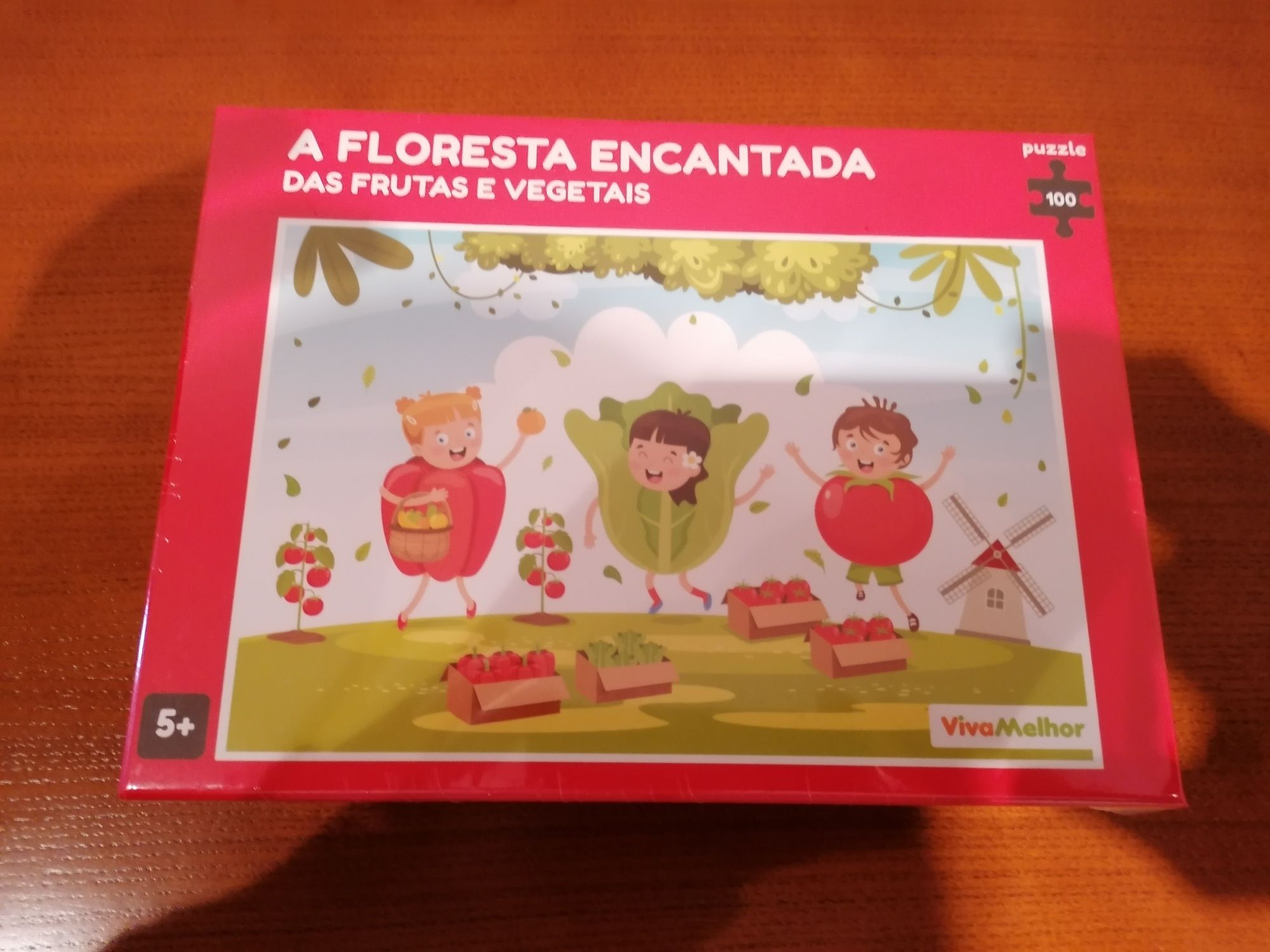 Puzzle "A Floresta Encantada", com 100 peças (novo e selado)