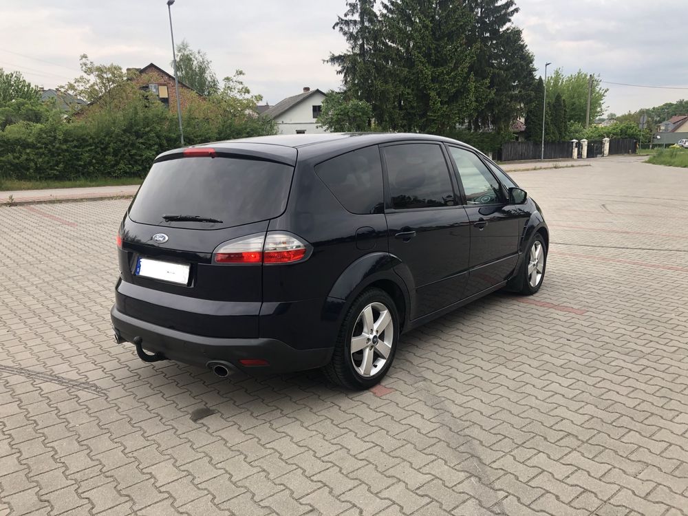 Ford S max 2.5T 220KM Panorama Grzane Fotele Hak 7osób Serwis