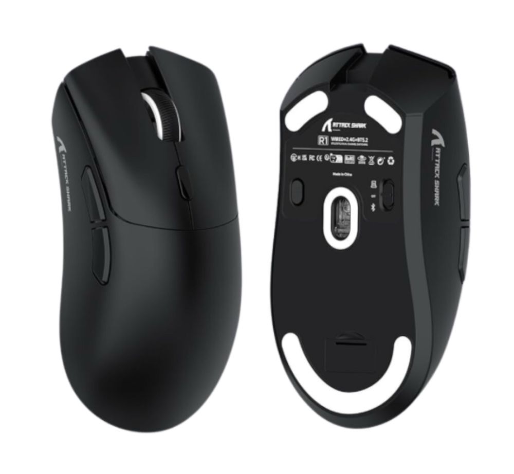 Rato (Mouse) Attack Shark R1 | Como novo.