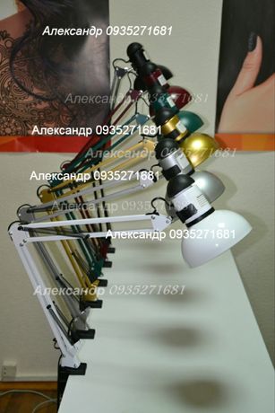 Настольная лампа на струбцине(маникюр,шугаринг,ресниц)