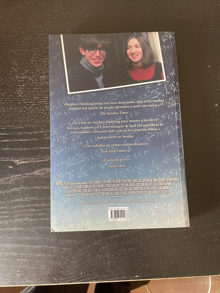 Viagem ao Infinito, de Jane Hawking