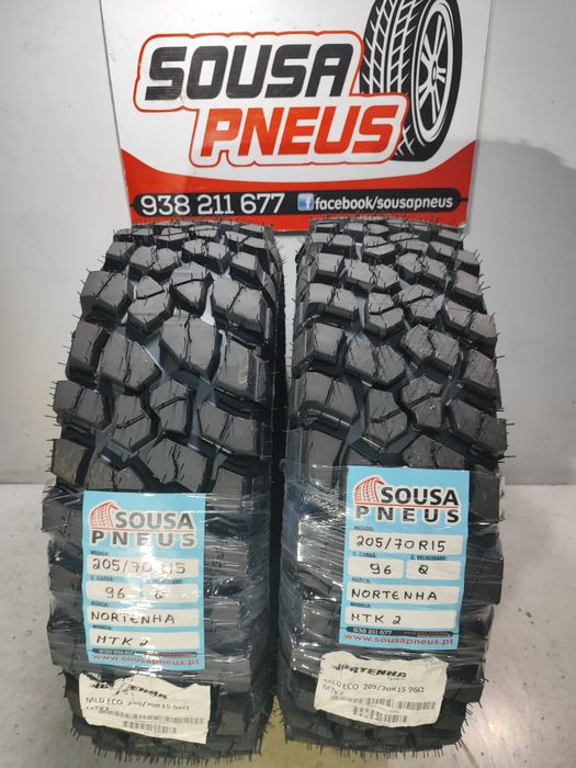 2 pneus novos Nortenha 205/70R15 96Q Oferta dos Portes