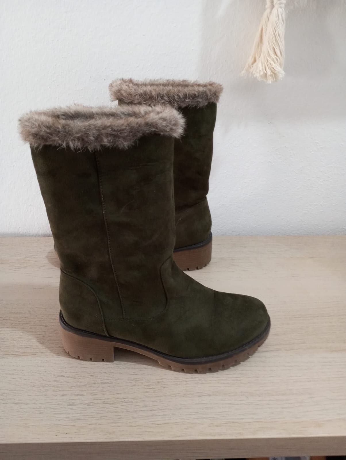 Botas Vintage Tamanho 38