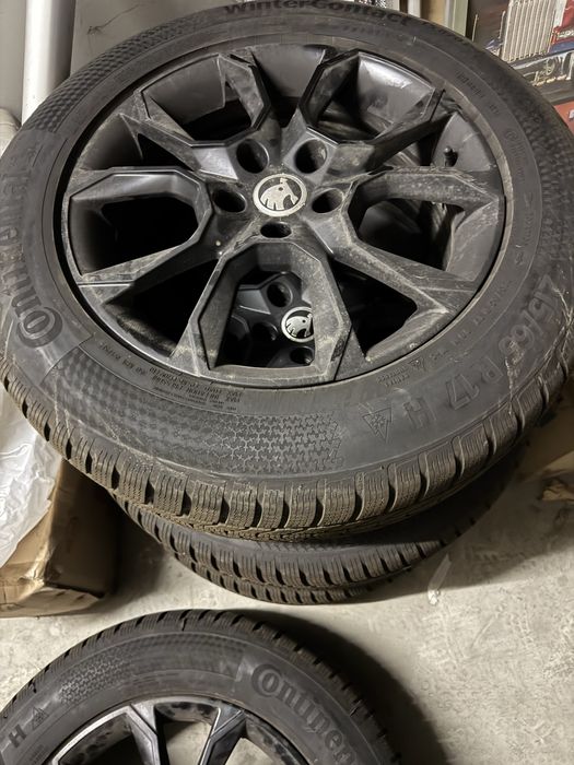 Нові диски 5х112 R17 з новою резиною Continental WinterContact TS870P