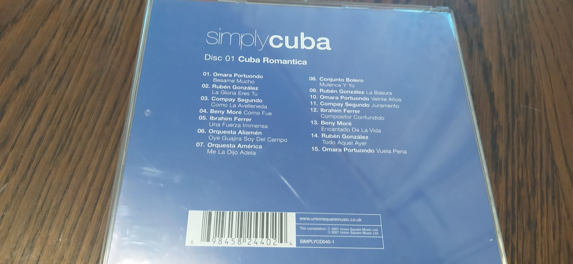Simply Cuba CD romantica