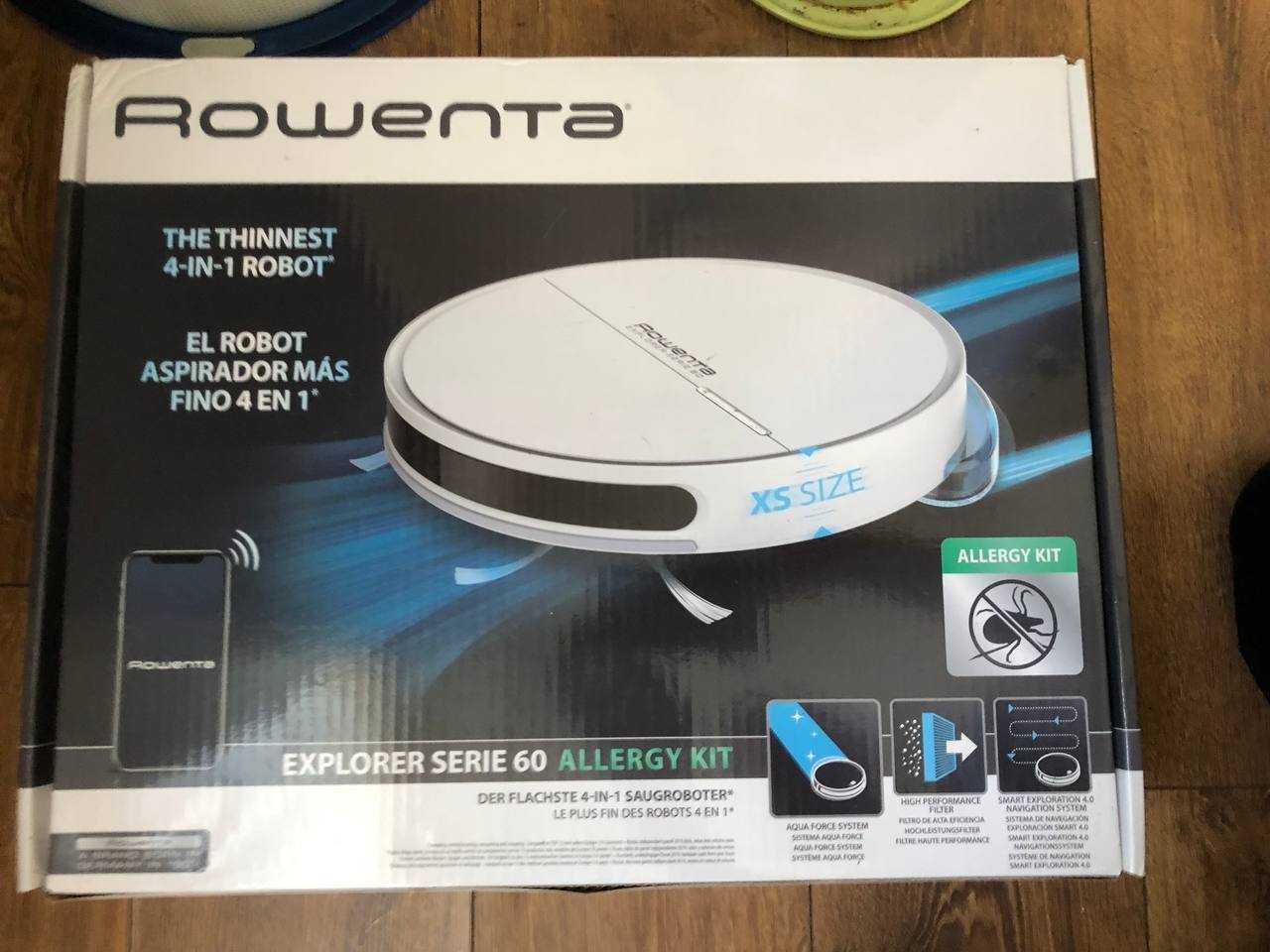 робот пилосос  rowenta
