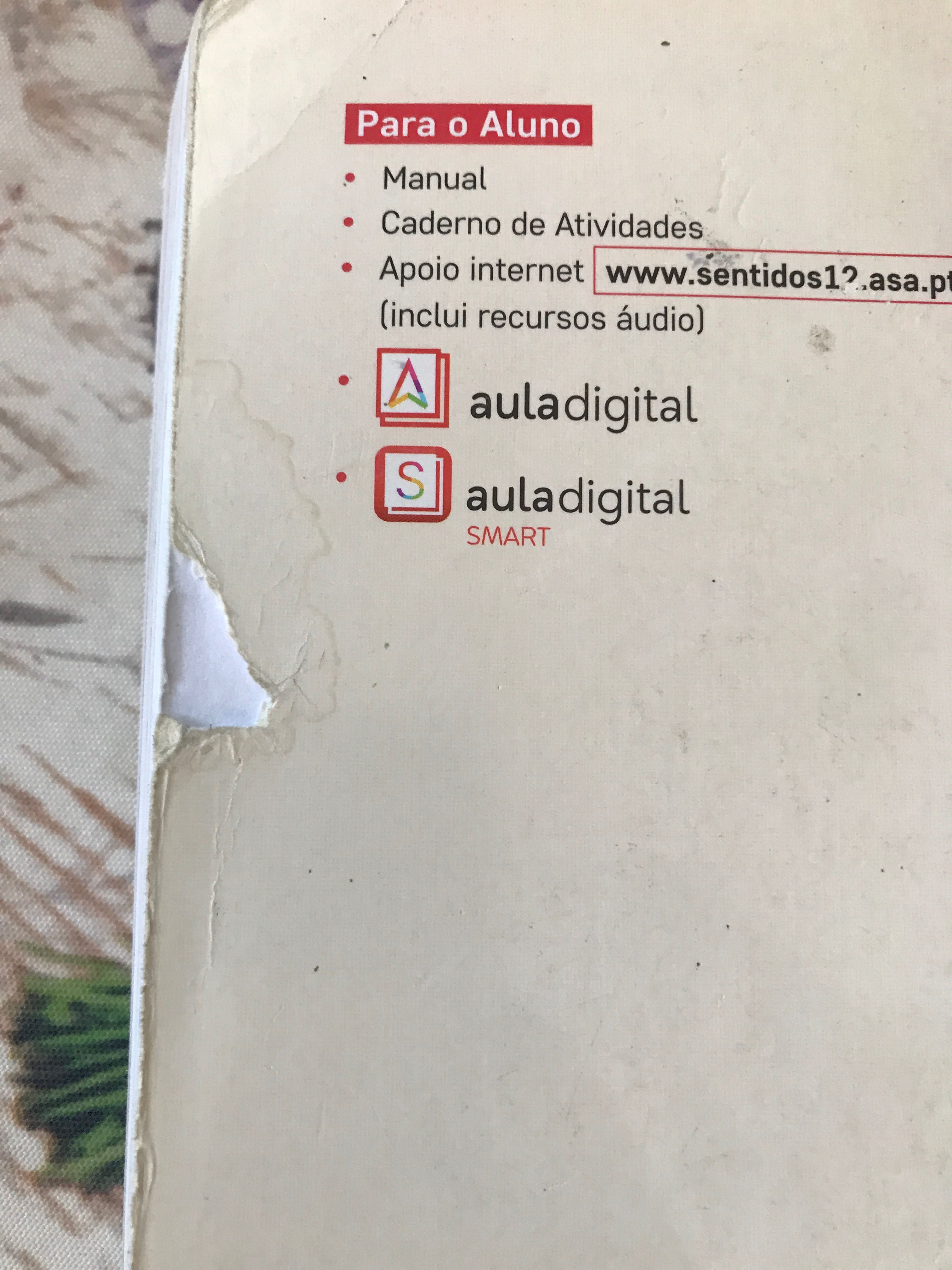 Livro português Novo Sentidos