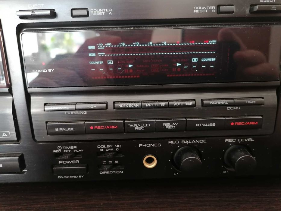 Kenwood KX-W8040 magnetofon audio ładny stan