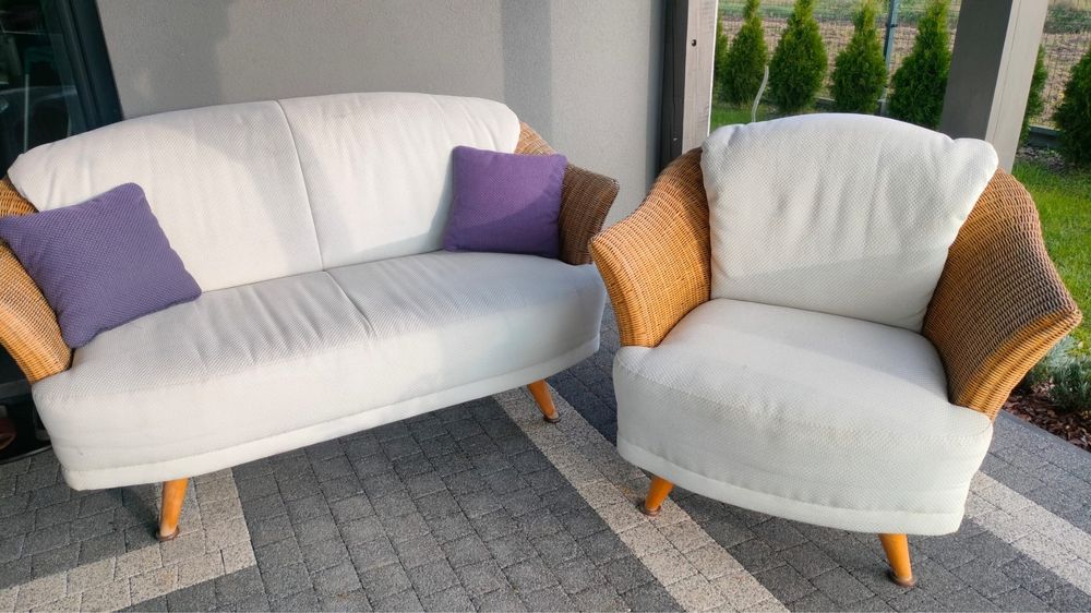 Meble na taras sofa plus fotel