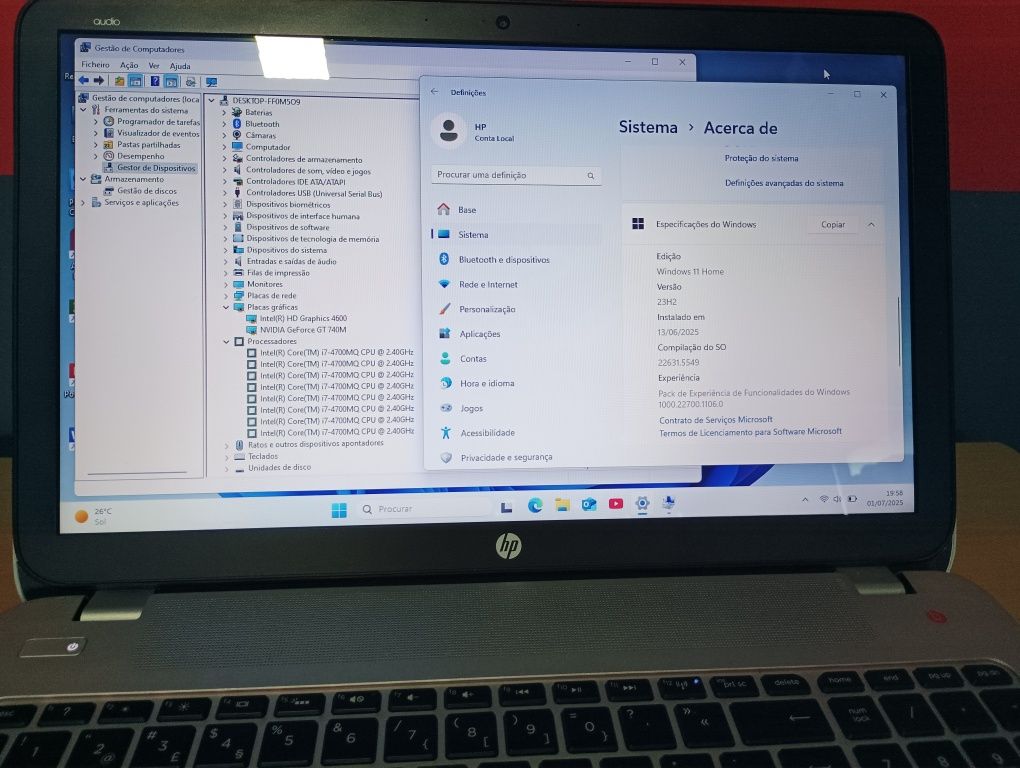 HP Envy 15-j174np