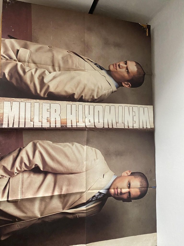 Wentworth Miller Skazany na Śmierć duży plakat