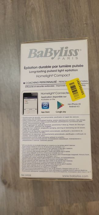 фотоэпилятор BaByliss Homelight Compact G935E
