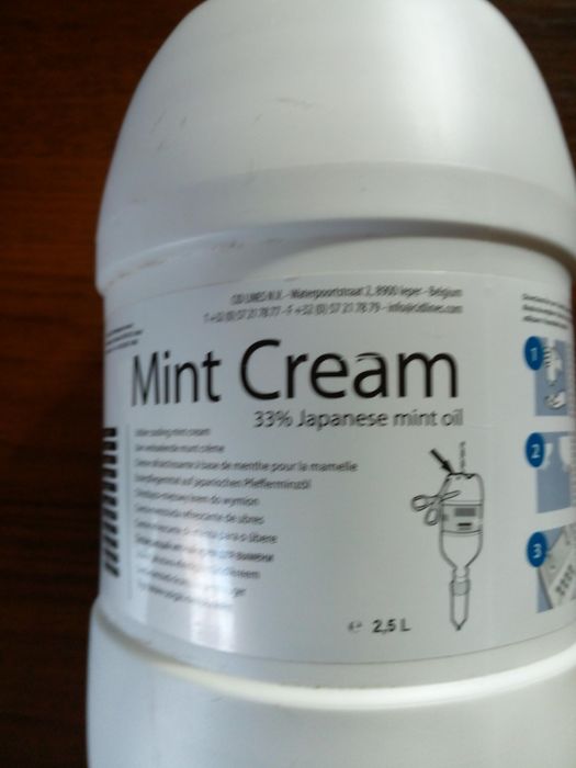 Mint Cream 33% Japanese mint oil krem do wymion