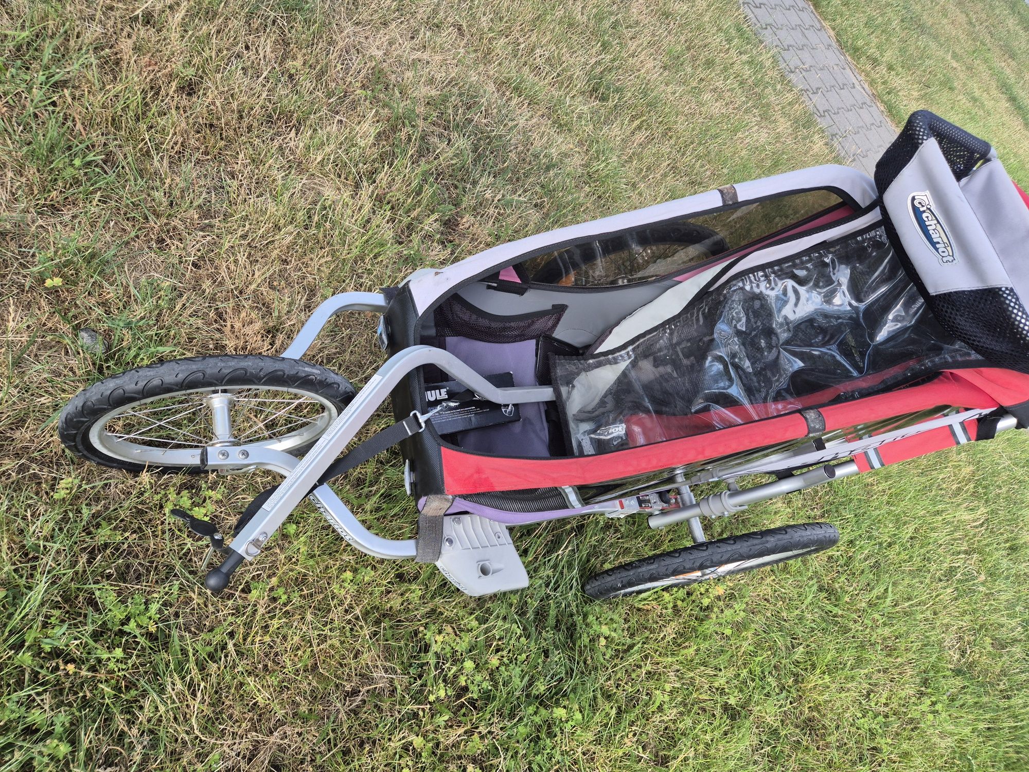 Przyczepka rowerowa biegowa thule chariot cougar