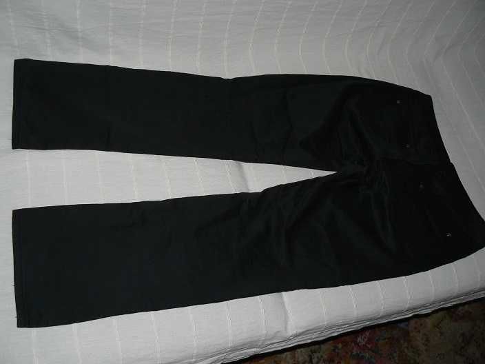 Spodnie damskie czarne firmy Lonky Jeans, pas 91-94 cm