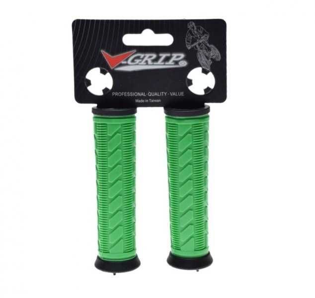 Chwyt Chwyty Kierownicy V-GRIP Rowerowe GEL żel ZIELONY Mtb Nowe Rower