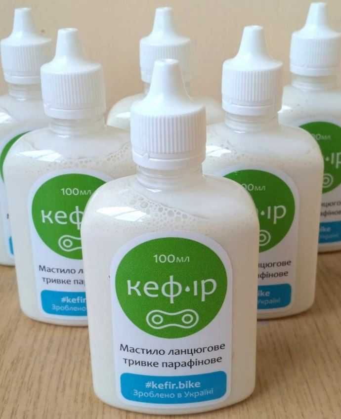 Смазка Кефир 100 мл. для цепи вело парафиновая нова