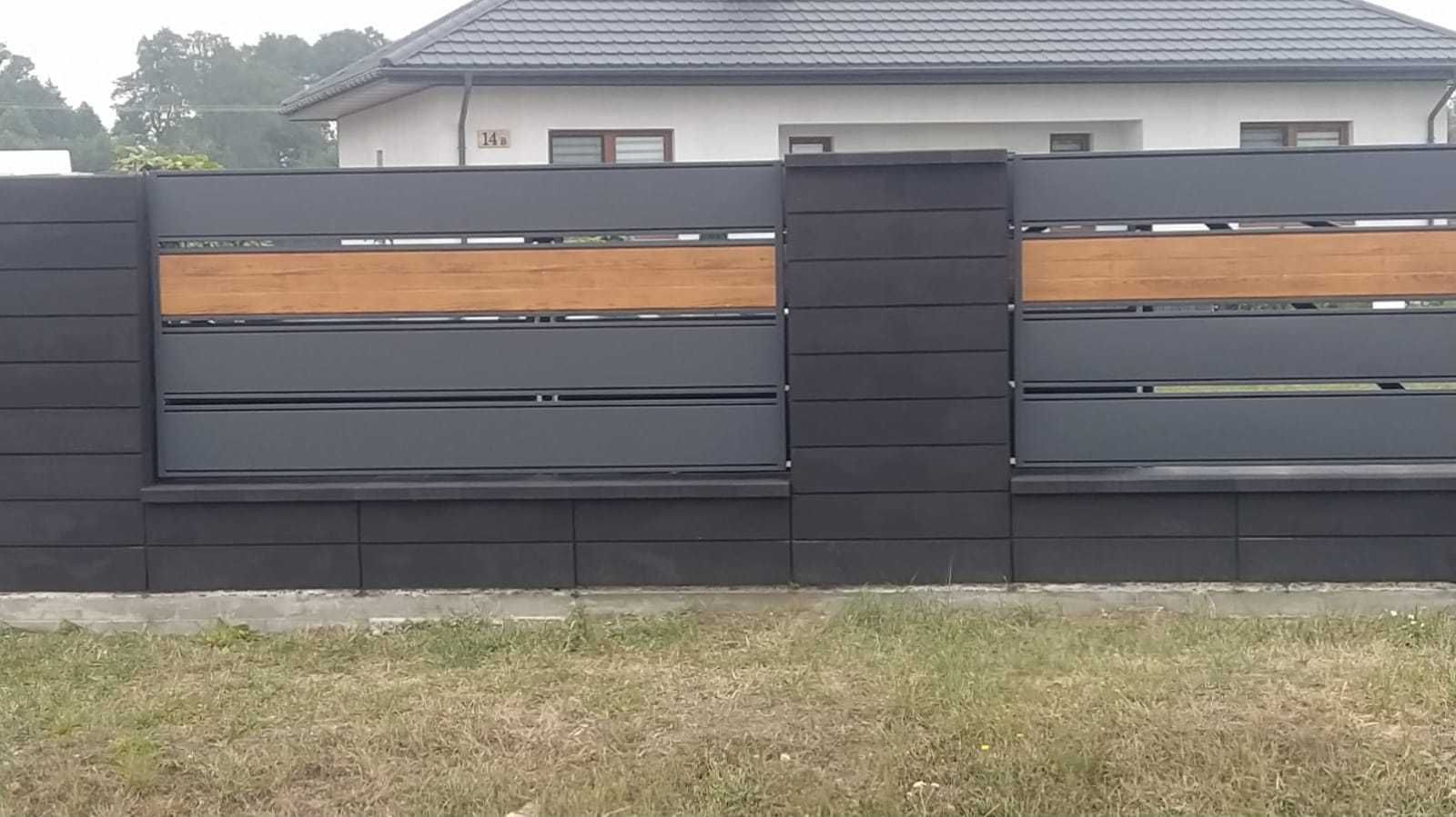 Żaluzje metalowe, nowoczesna palisada, ceny producenta, bramy, montaż