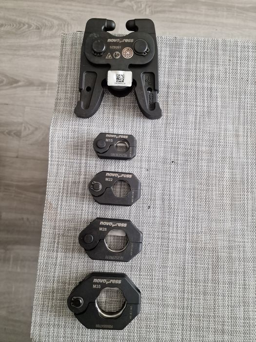 Szczęki pierścieniowe z adapterem novopress geberit aco 203