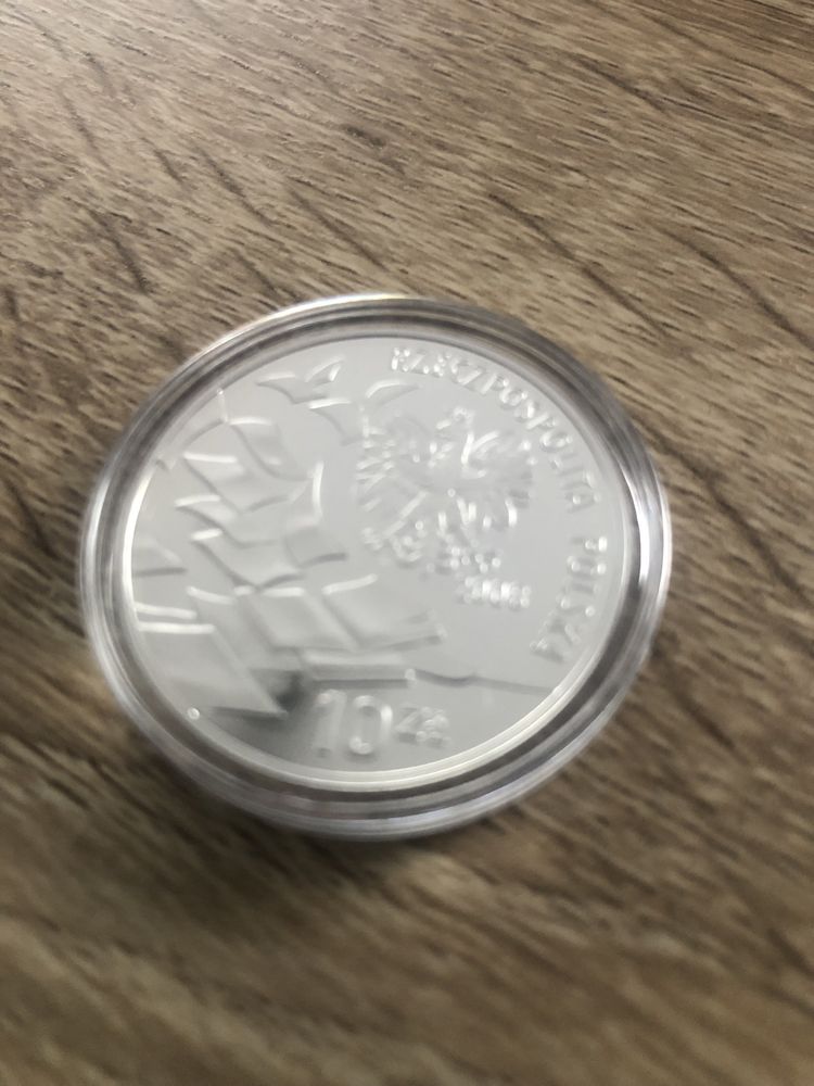Moneta srebrna 10 zł Marzec 68