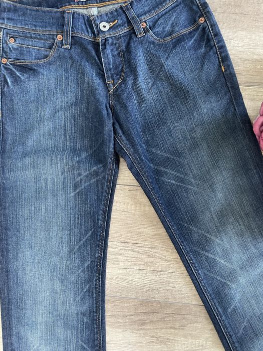 Spodnie damskie granatowe levis levi’s oryginalne xs s