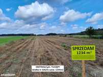 Działka budowlana (WZ) 1234m2 tylko 39.800 zł (brutto 23% VAT)