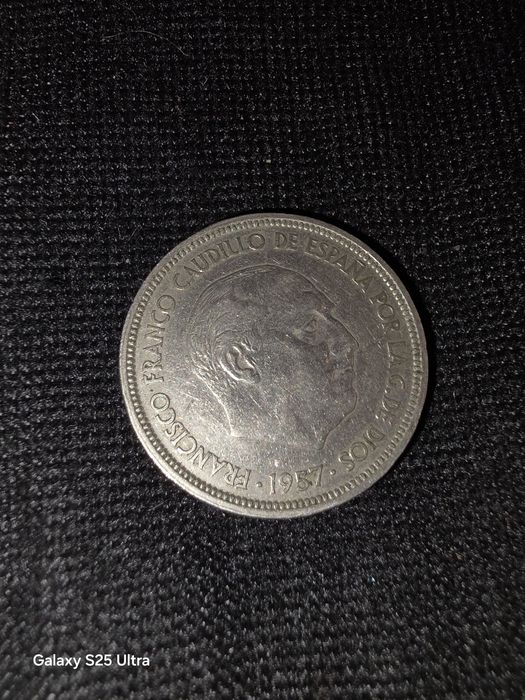 Moeda  muito rara pesetas espanhol