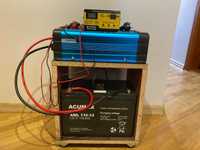 Інвертор 1500 W+ акумулятор AML 110 -12 Gel +зарядка 15A