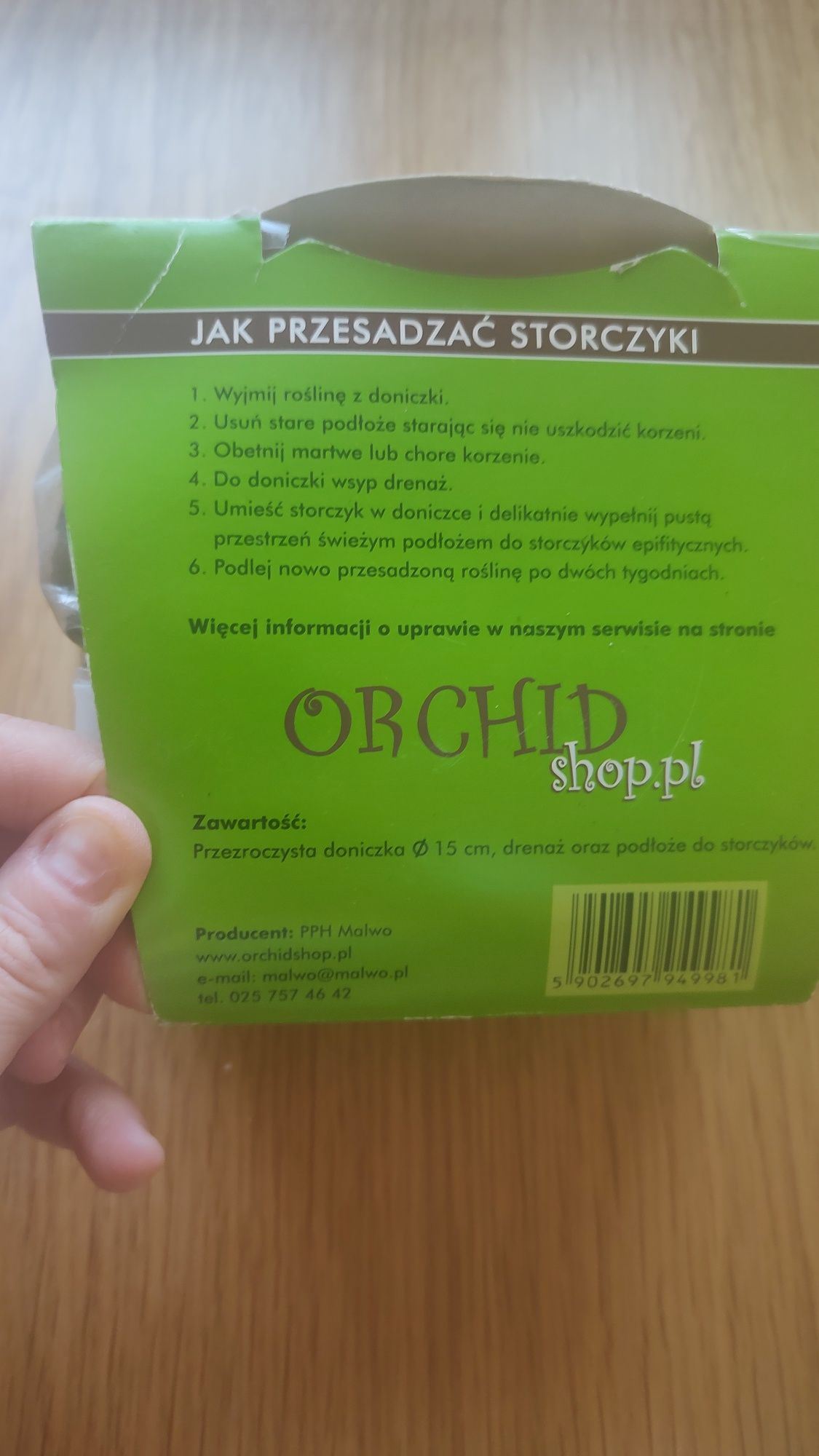 Podłoże dla storczyków/zestaw