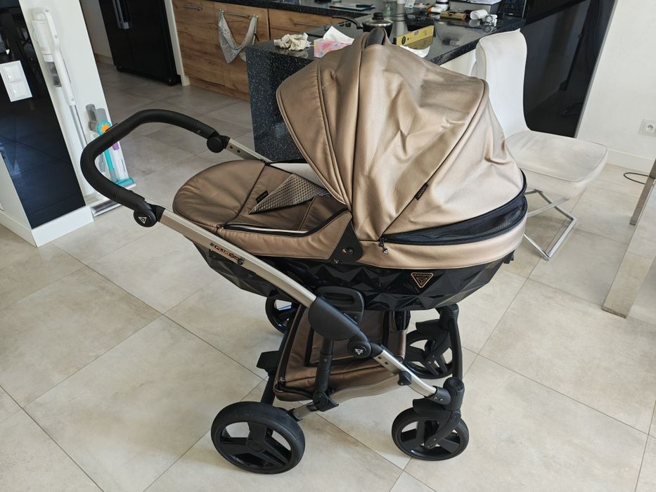 Wózek Junama  Diamond 2w 1 spacerówka gondola full opcja