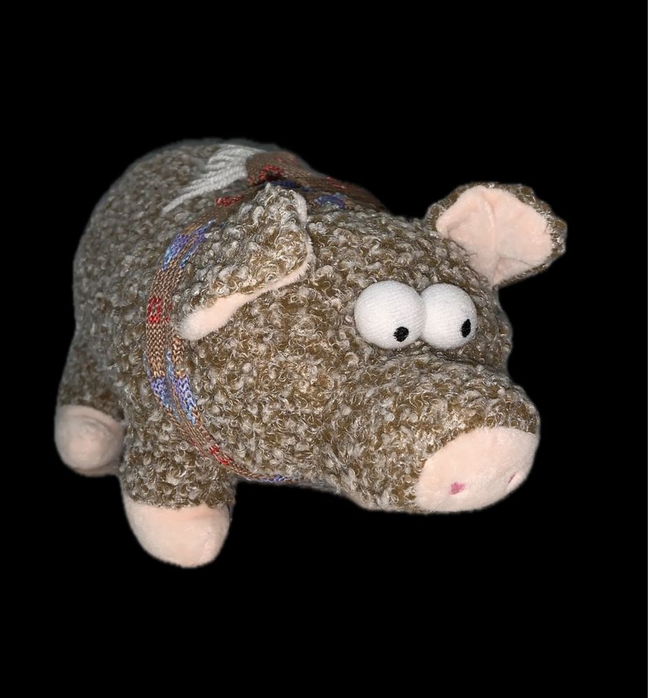 Декоративна подушка Мʼяка іграшка свиня сувенір подушка