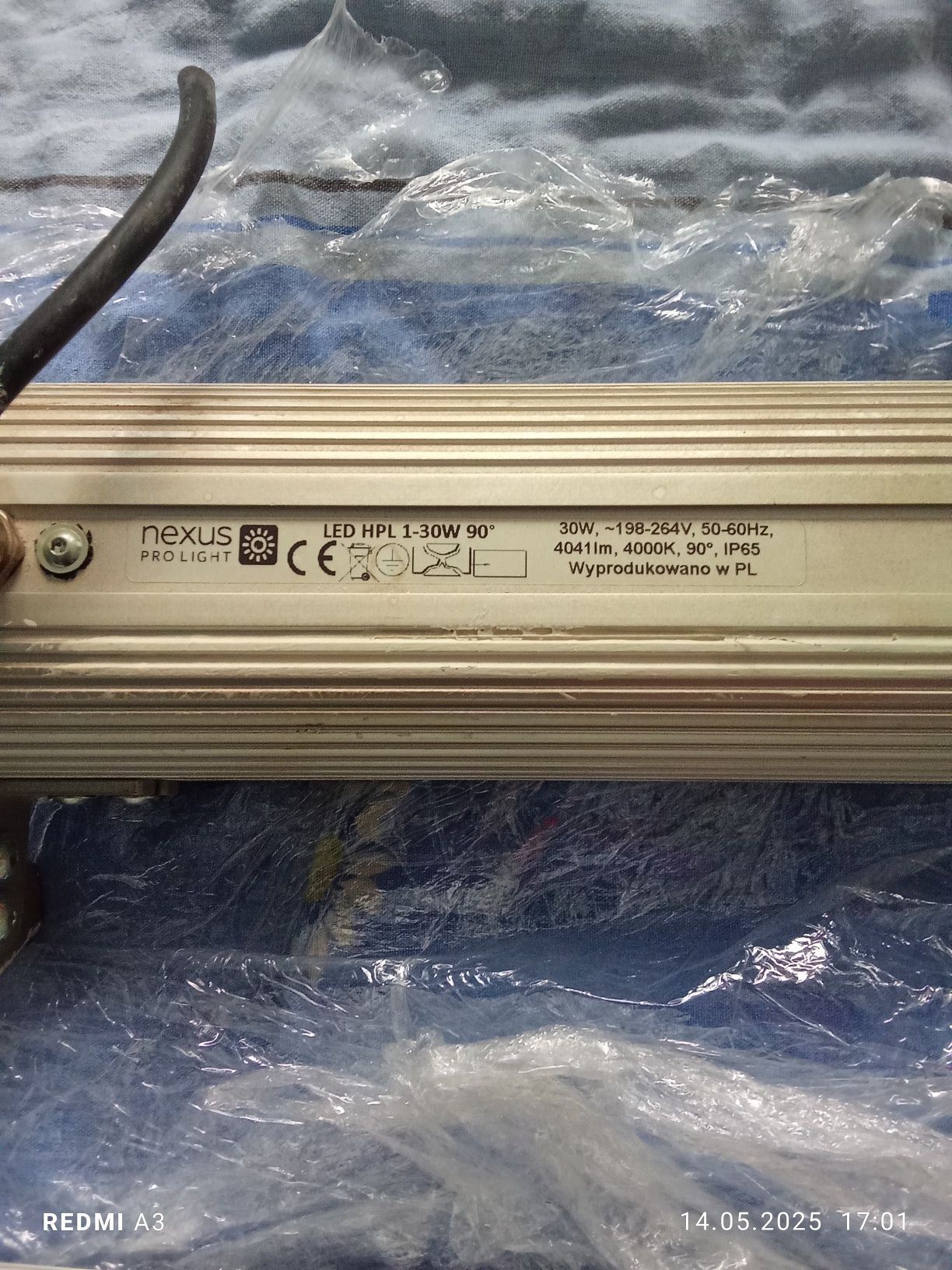 Lampy do garażu jak nowe