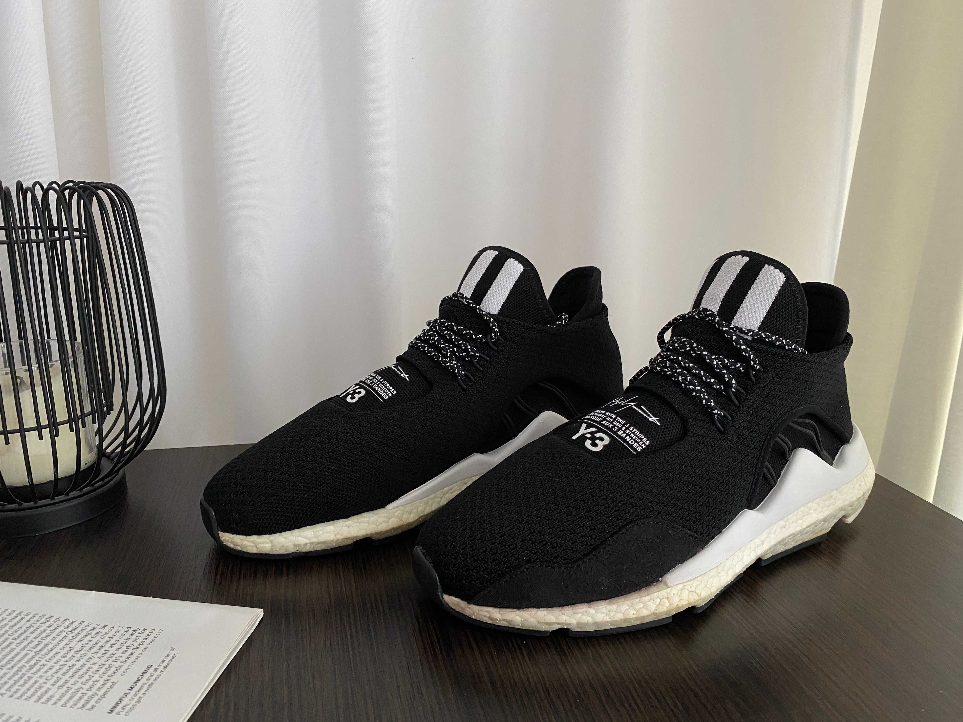 Кросівки Adidas Y-3 Yohji Yamamoto Saikou Core Black (Оригінал, 42 р).