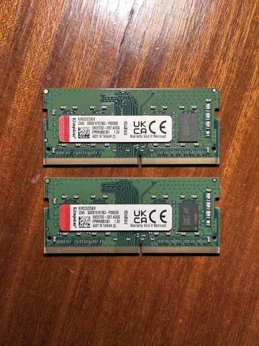 Pamięć RAM do laptopa Kingston 16GB (2x8GB) DDR4 3200MHz SODIMM