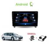 (NOVO) Rádio 2DIN 9" • Peugeot 407 • (2004 a 2011) • Android [4+32GB]