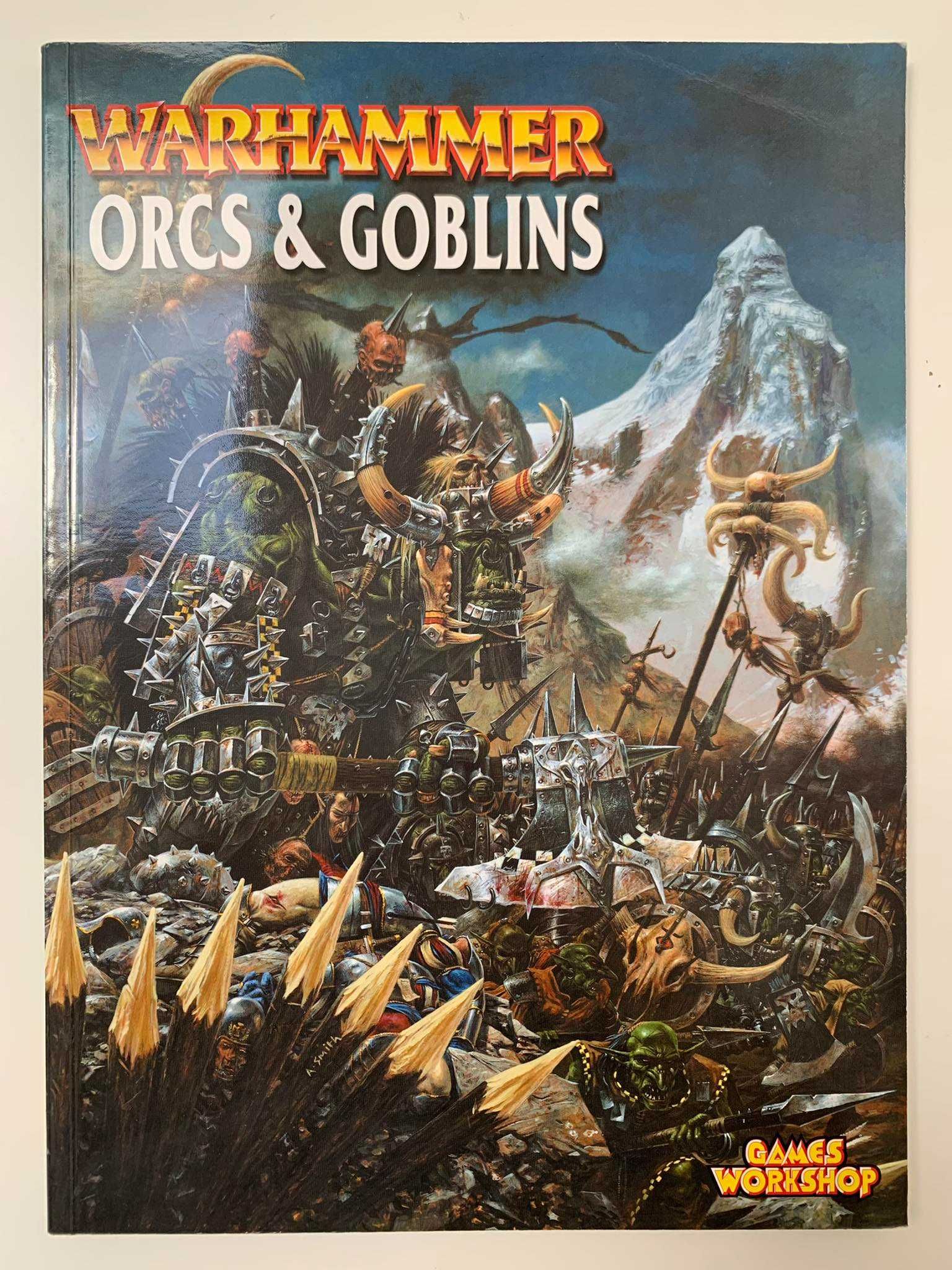 Warhammer Fantasy Battle: Orcs & Goblins - podręcznik, 2000 r.