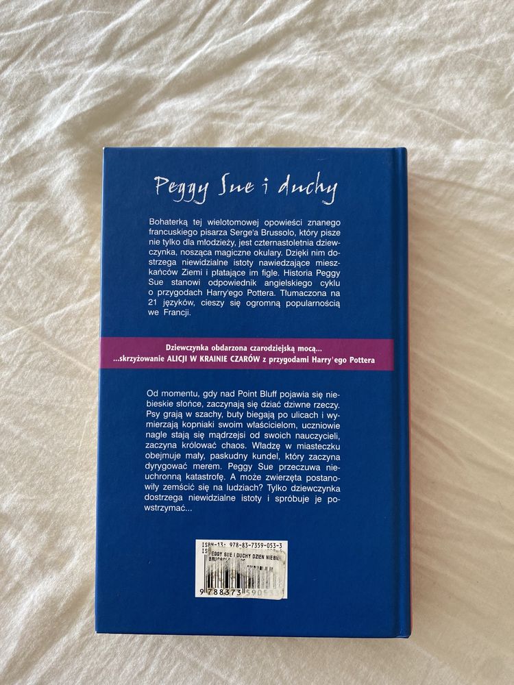 Książka dla nastolatków „Peggy Sue i duchy. Dzień niebieskiego psa”