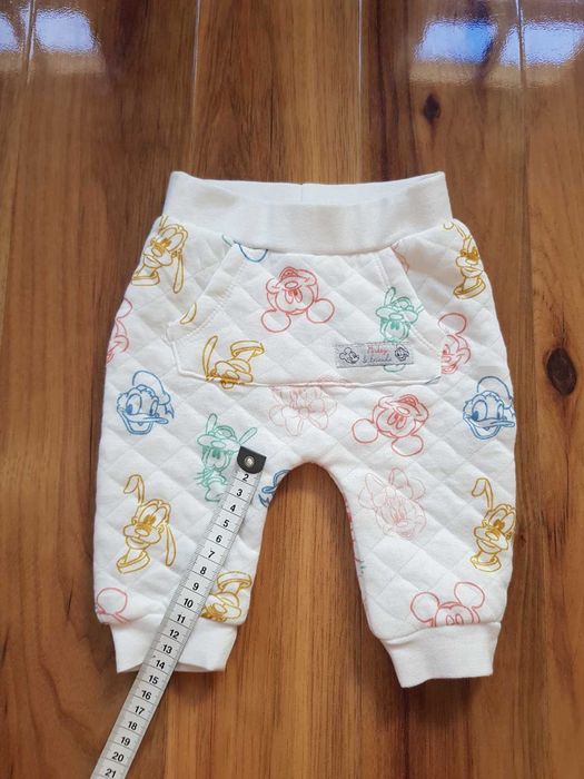spodnie Myszka Miki  Disney Baby Primark 0-3 miesięcy 62cm