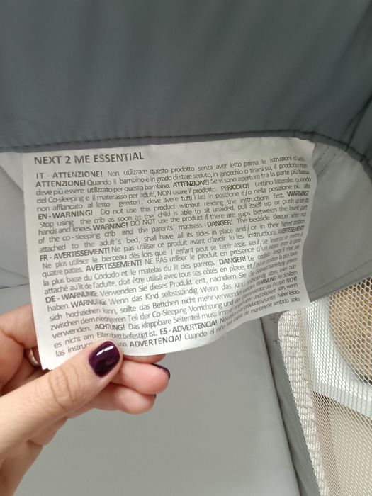 Berço Chicco Next to me