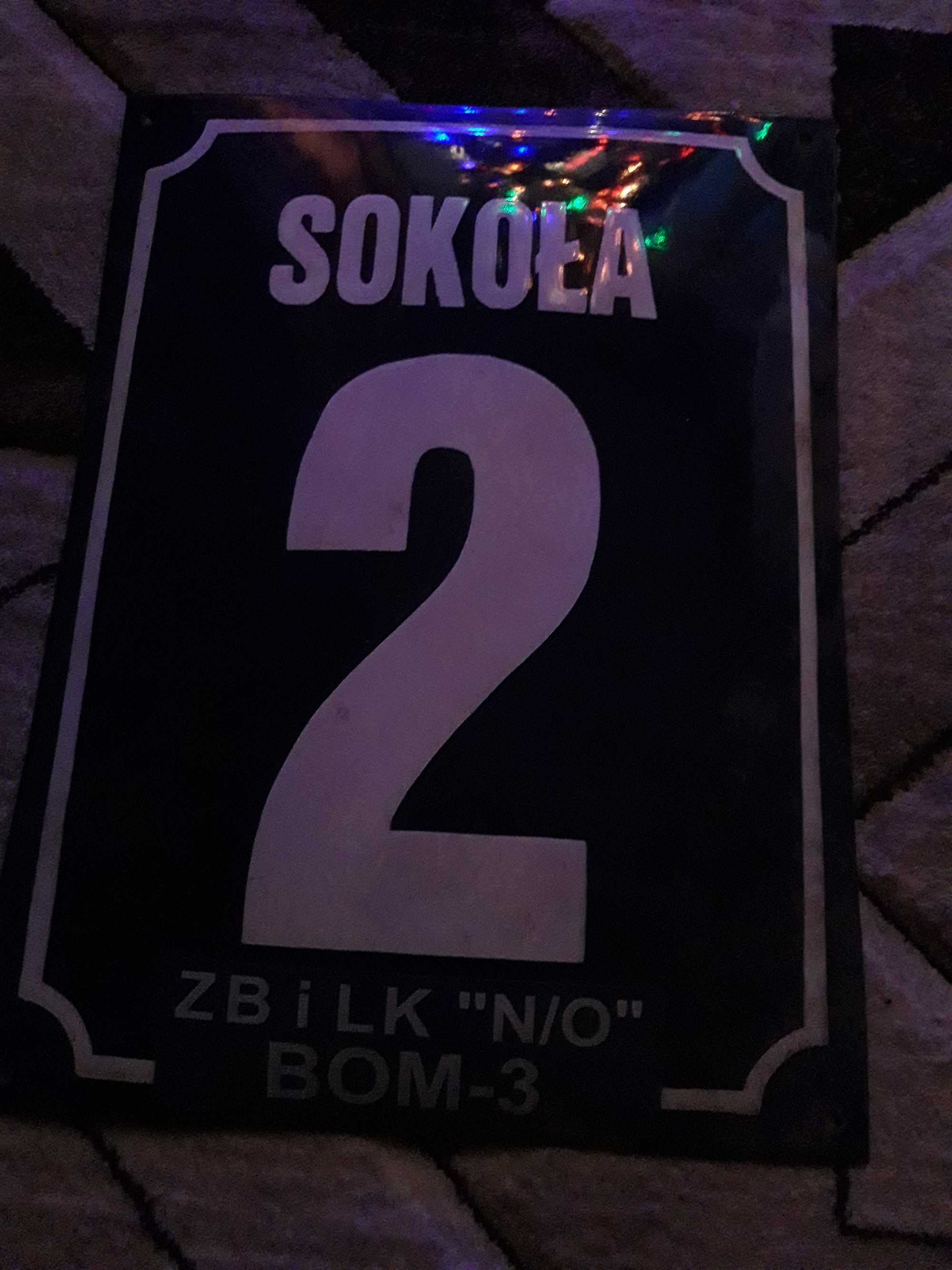 szyl z nazwą ulicy