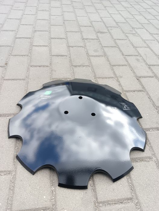 Talerz brony uzębiony 460x6 mm 3 otw STAL BOROWA. Horsch