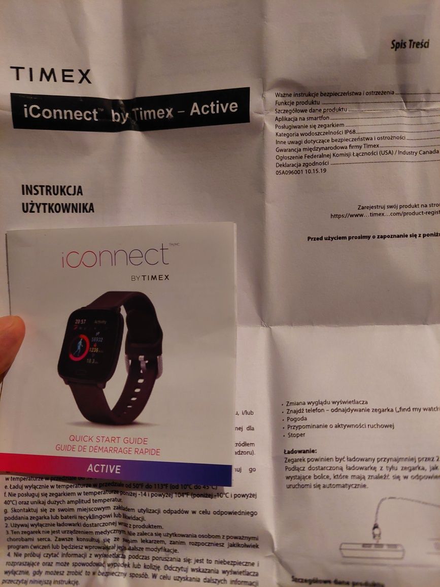 Timex active smartwatch