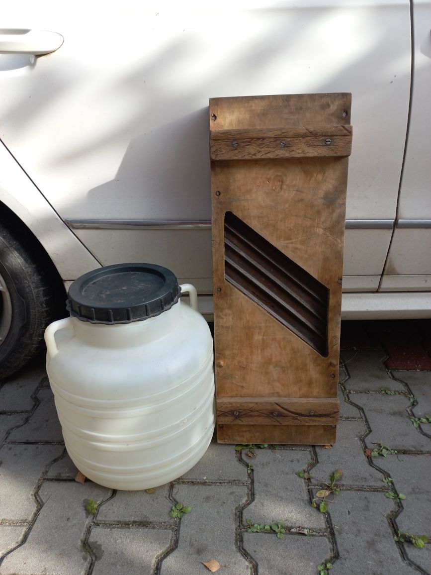 Potrójna Tarka, Tarło do szatkowania KAPUSTY + beczka 30l