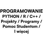 Programowanie Python / R / C++ / Projekty / Programy / Pomoc Studentom